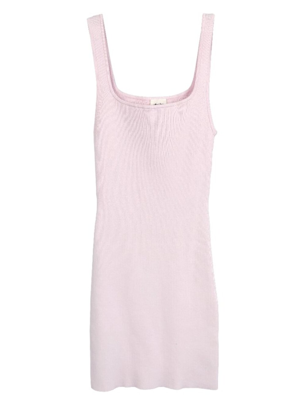 Aritiza Wilfred Free Womens Ribbed Mini Dress Light Pink XS